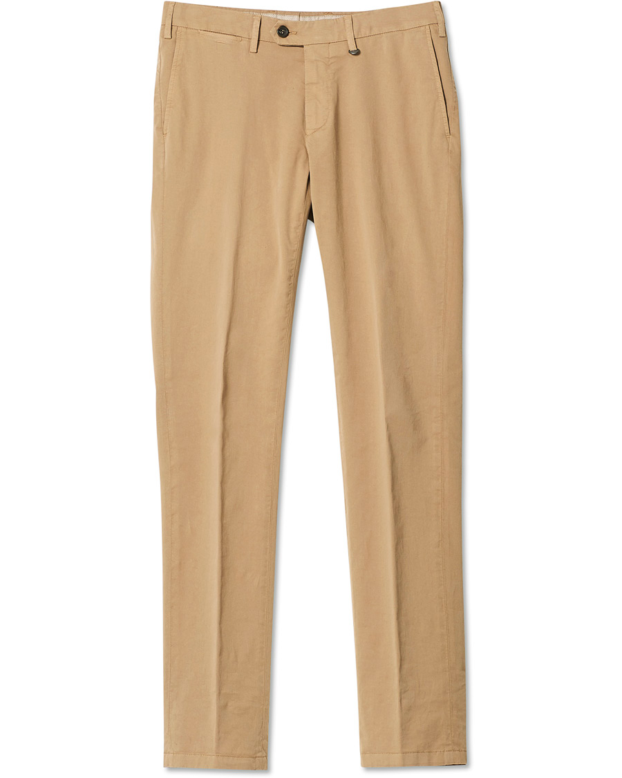 Herren | Hosen | Canali | Cotton Stretch Chinos Khaki