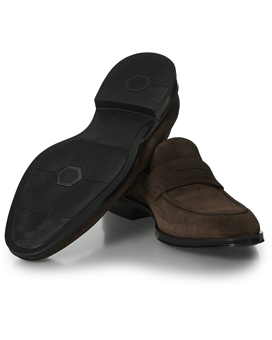 Herren | Canali Penny Loafer Dark Brown | Canali | Penny Loafer Dark Brown