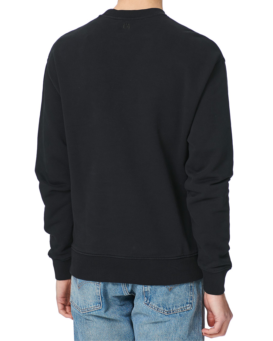 Herren | Pullover | AMI | Heart Logo Sweatshirt Black