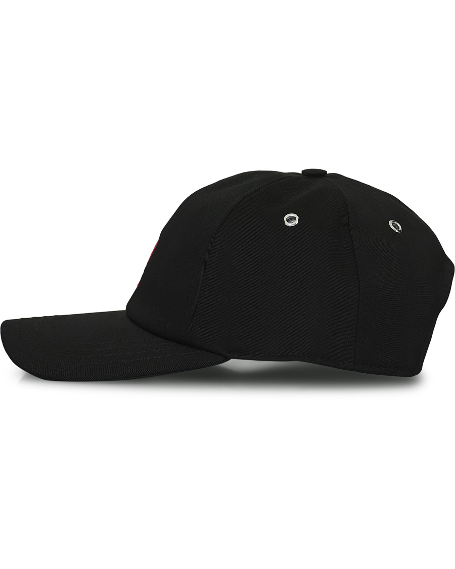 Herren | AMI Heart Logo Baseball Cap Black | AMI | Heart Logo Baseball Cap Black