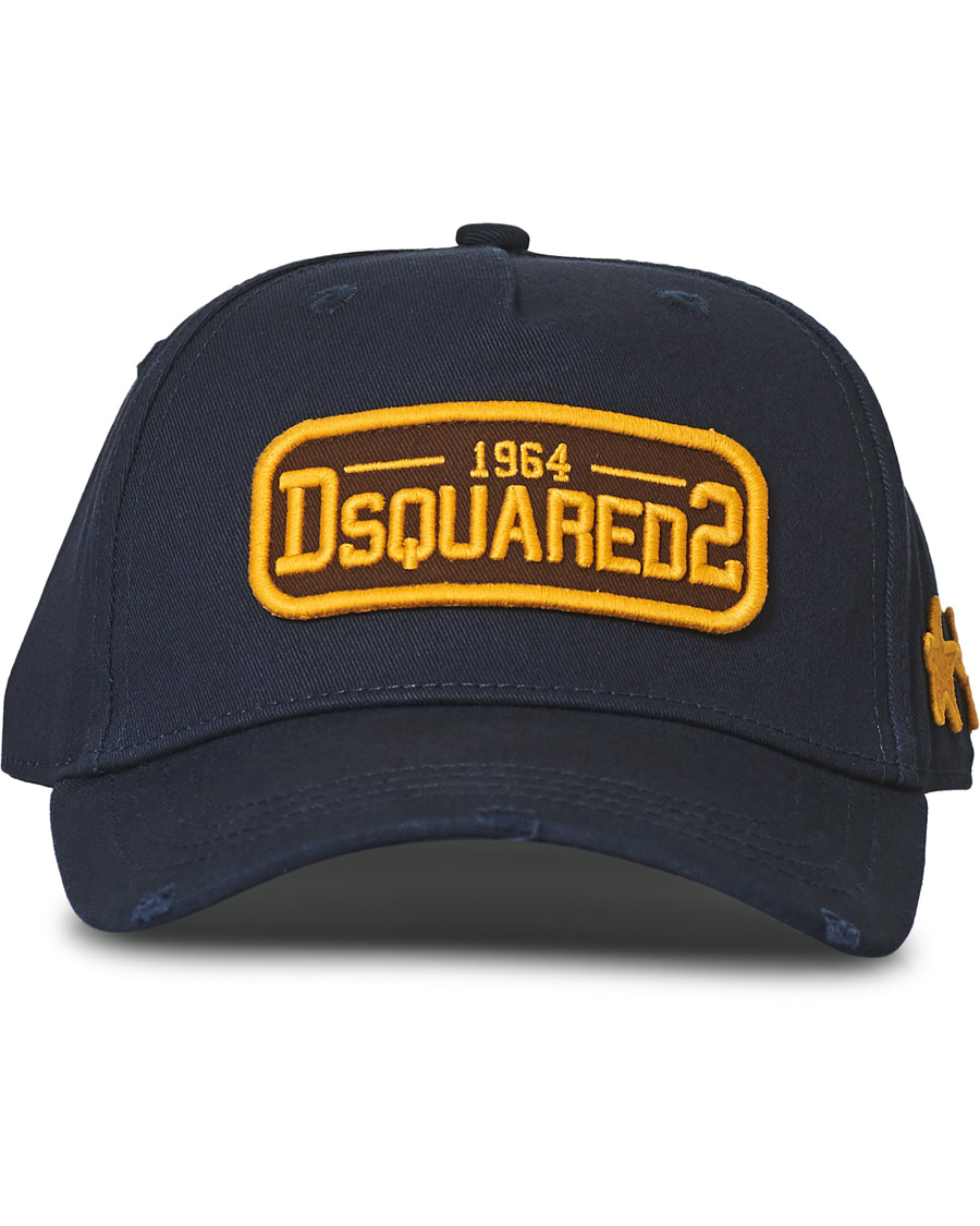Herren | Dsquared2 Stars Baseball Cap Navy | Dsquared2 | Stars Baseball Cap Navy