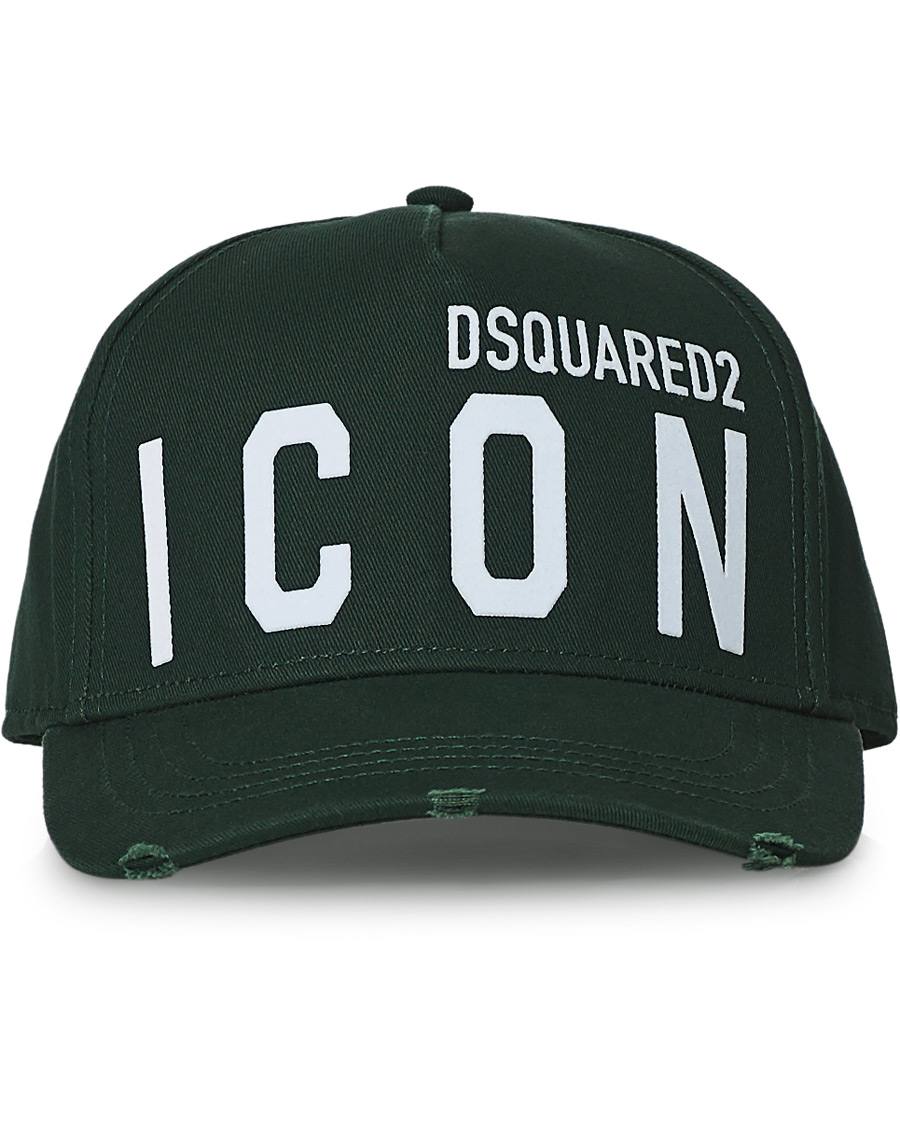 Herren | Dsquared2 Icon Baseball Cap Dark Green | Dsquared2 | Icon Baseball Cap Dark Green