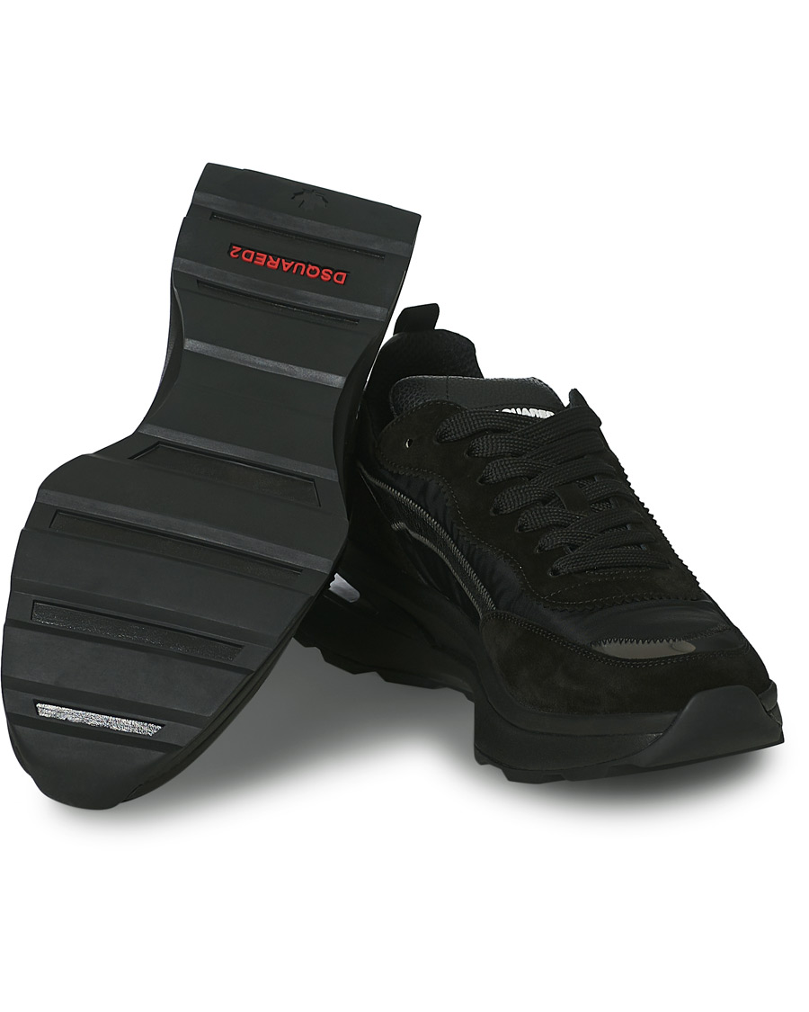 Herren | Dsquared2 Slash Running Sneakers Black | Dsquared2 | Slash Running Sneakers Black