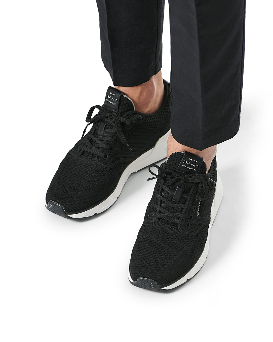 Herren | GANT Beeker Mesh Sneaker Black | GANT | Beeker Mesh Sneaker Black