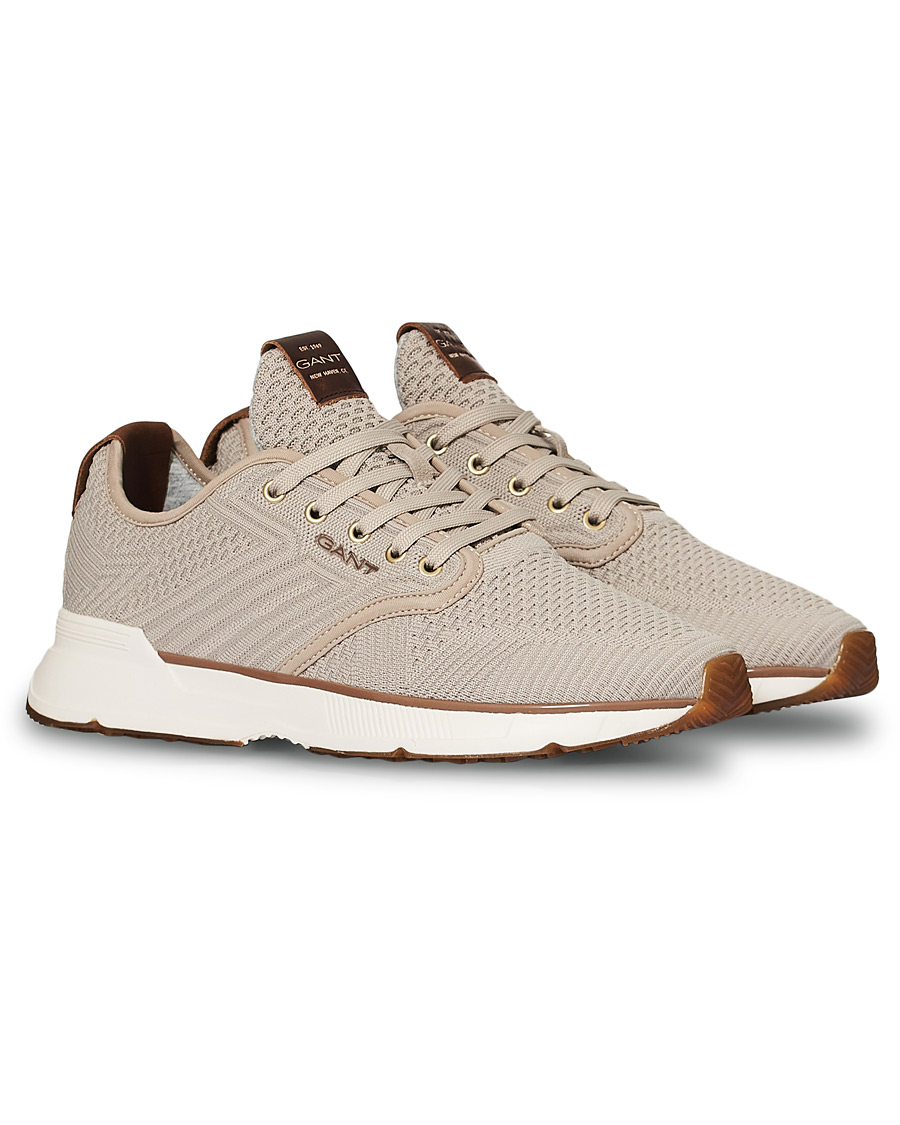 Herren | GANT Beeker Mesh Sneaker Sand | GANT | Beeker Mesh Sneaker Sand