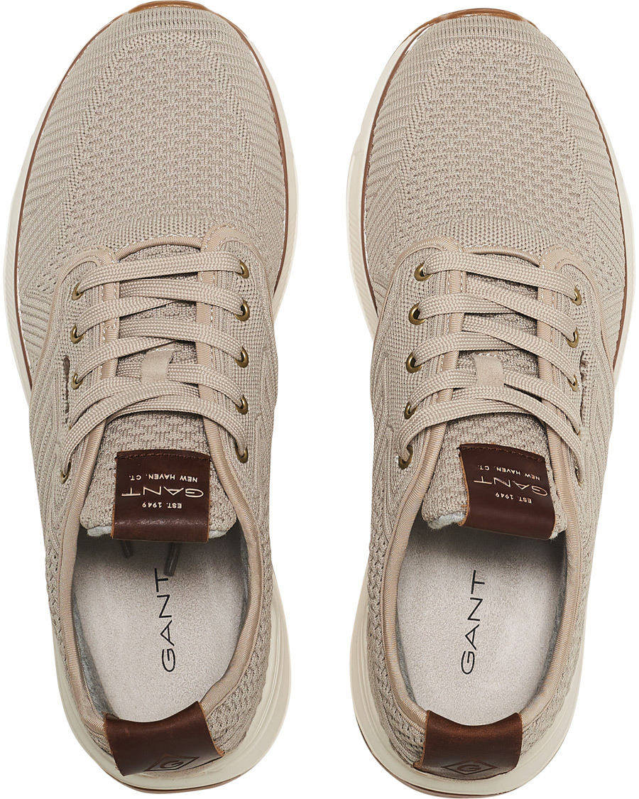 Herren | GANT Beeker Mesh Sneaker Sand | GANT | Beeker Mesh Sneaker Sand