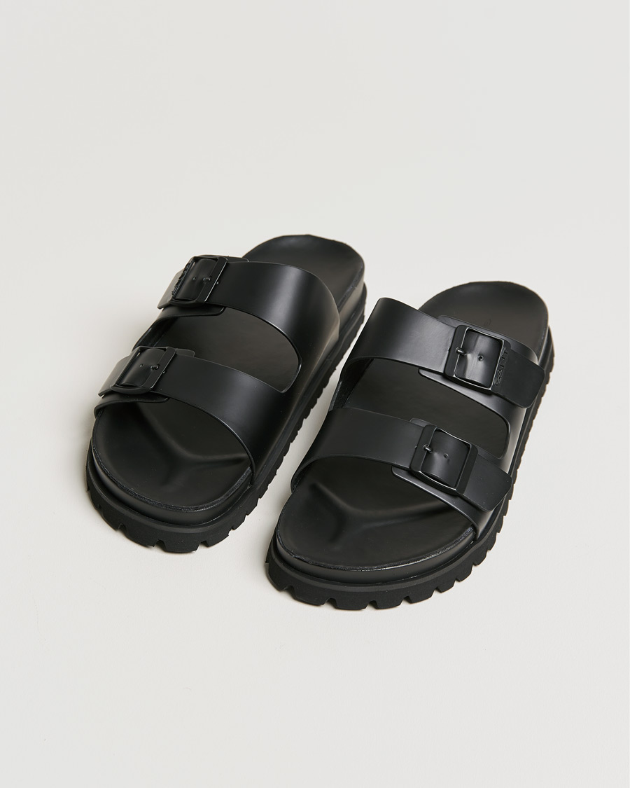 Herren | GANT Primapal Leather Sandal Black | GANT | Primapal Leather Sandal Black