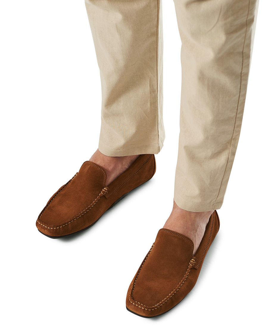 Herren | GANT Mc Bay Car Shoe Cognac Suede | GANT | Mc Bay Car Shoe Cognac Suede