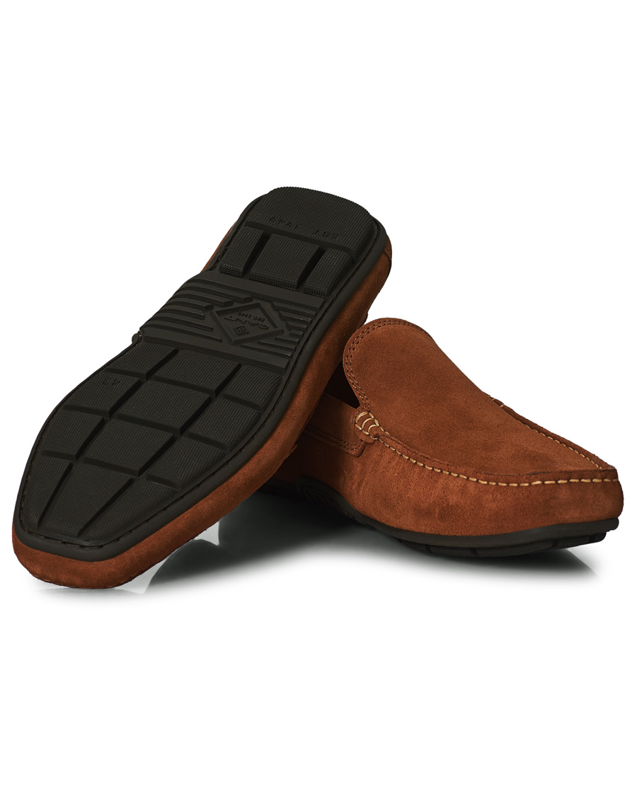 Herren | GANT Mc Bay Car Shoe Cognac Suede | GANT | Mc Bay Car Shoe Cognac Suede