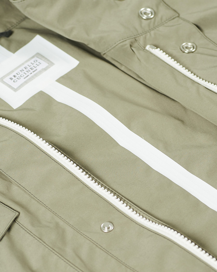 Herren | Jacken | Brunello Cucinelli | Unlined Field Jacket Olive