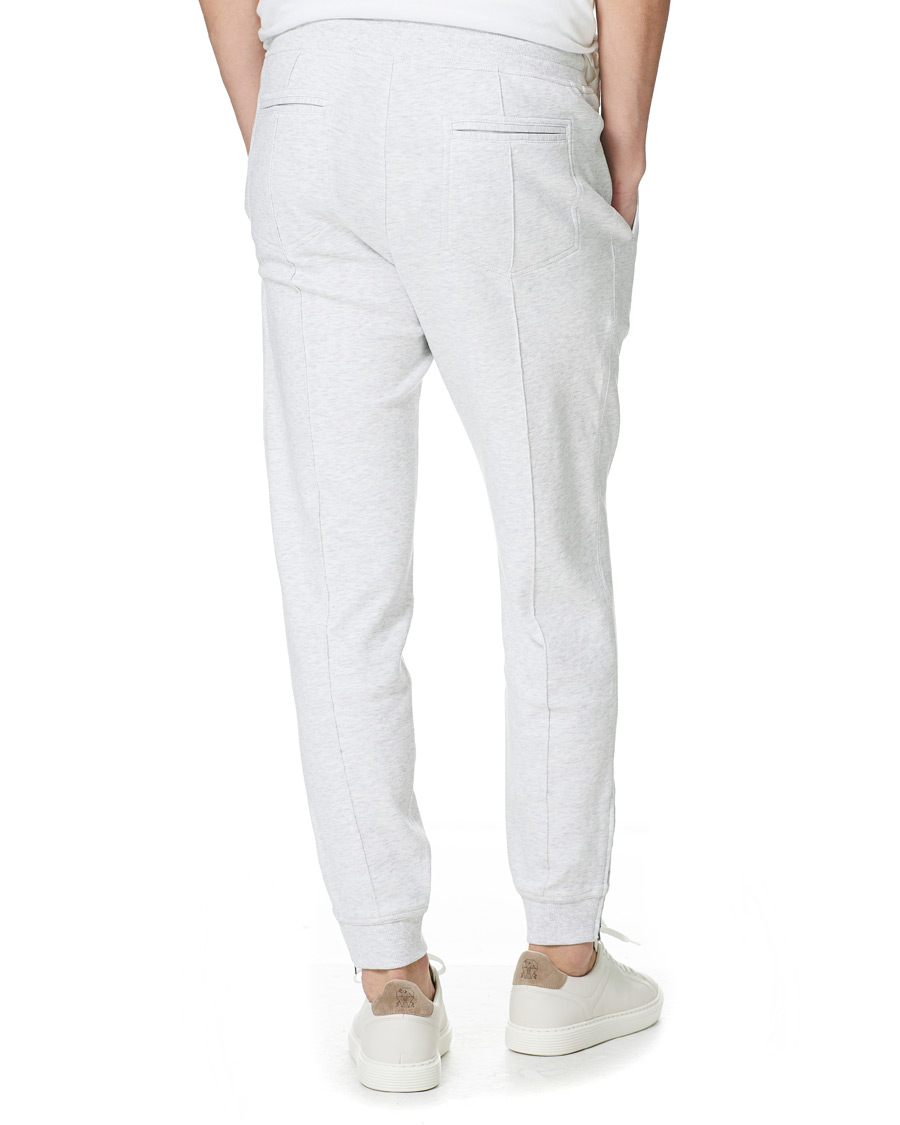 Herren | Hosen | Brunello Cucinelli | Soft Cotton Jersey Sweatpants Pearl Grey
