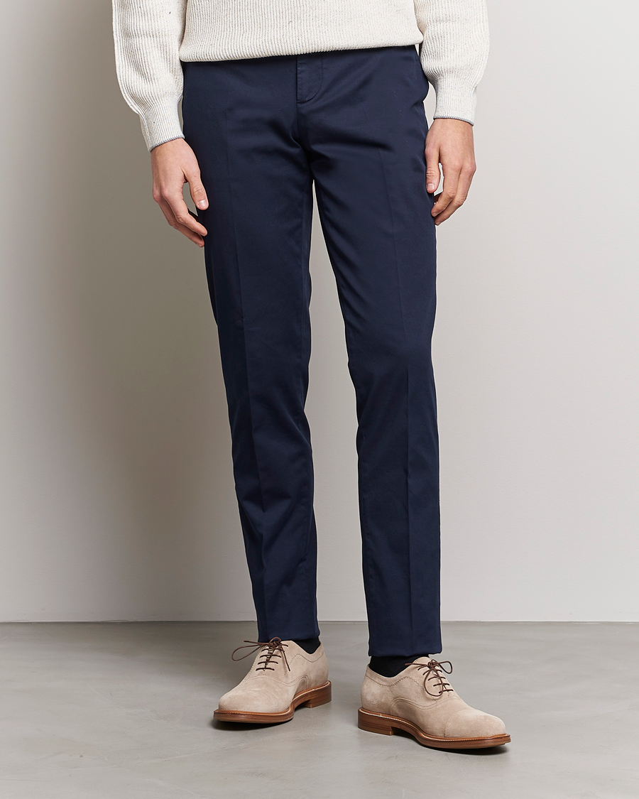 Herr | Brunello Cucinelli | Brunello Cucinelli | Slim Fit Chinos Navy