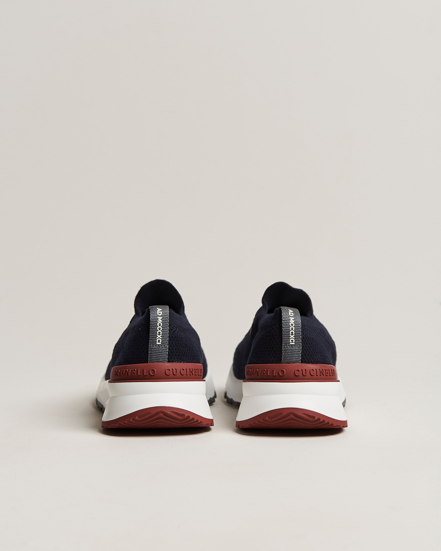 Herren | Brunello Cucinelli Mesh Running Sneakers Navy | Brunello Cucinelli | Mesh Running Sneakers Navy