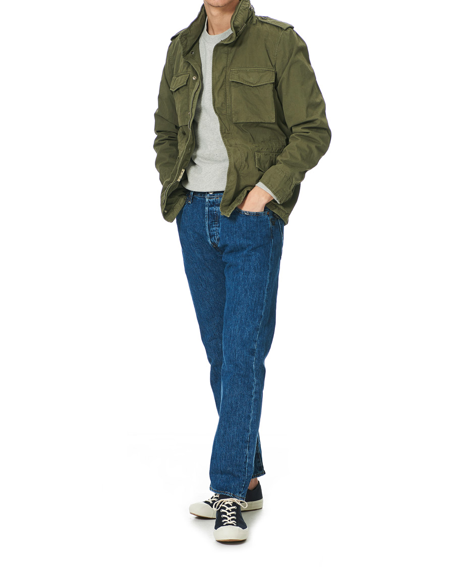 Herren | Jacken | Aspesi | Cotton Field Jacket Army Green