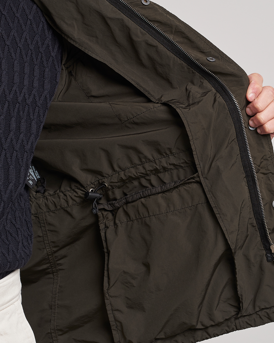 Herren | Jacken | Aspesi | Giubotto Garment Dyed Field Jacket Dark Military