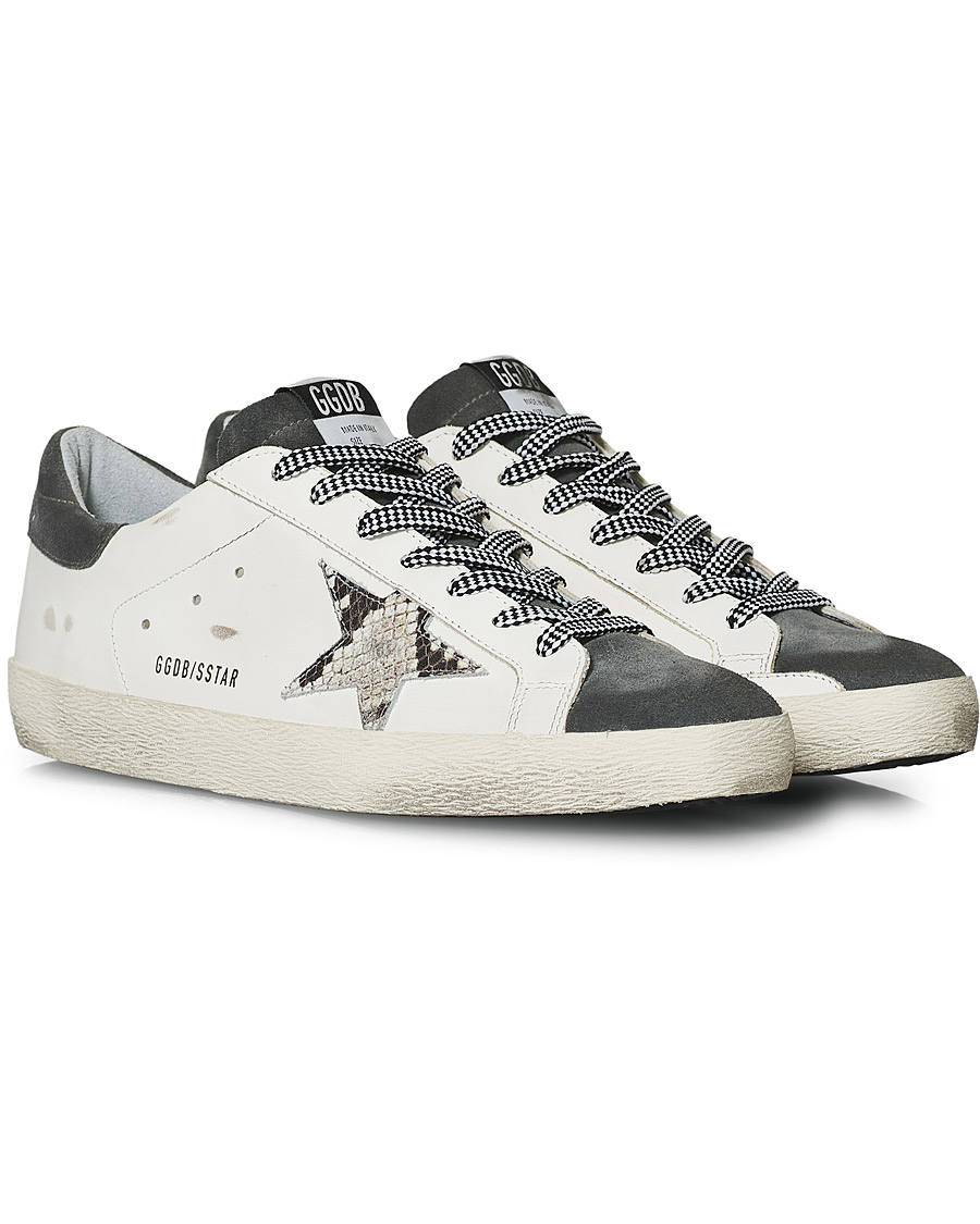 Herren | Golden Goose Deluxe Brand Super-Star Sneakers Black/White | Golden Goose | Deluxe Brand Super-Star Sneakers Black/White