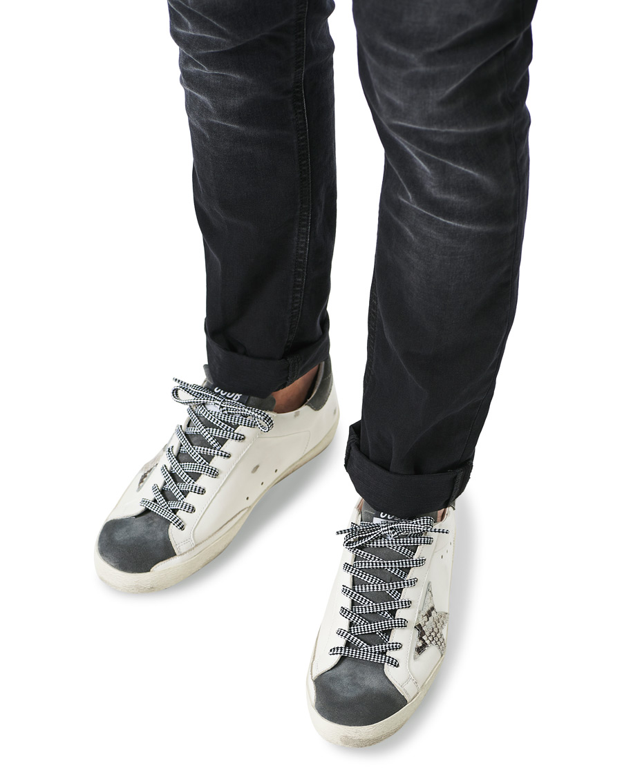 Herren | Golden Goose Deluxe Brand Super-Star Sneakers Black/White | Golden Goose | Deluxe Brand Super-Star Sneakers Black/White
