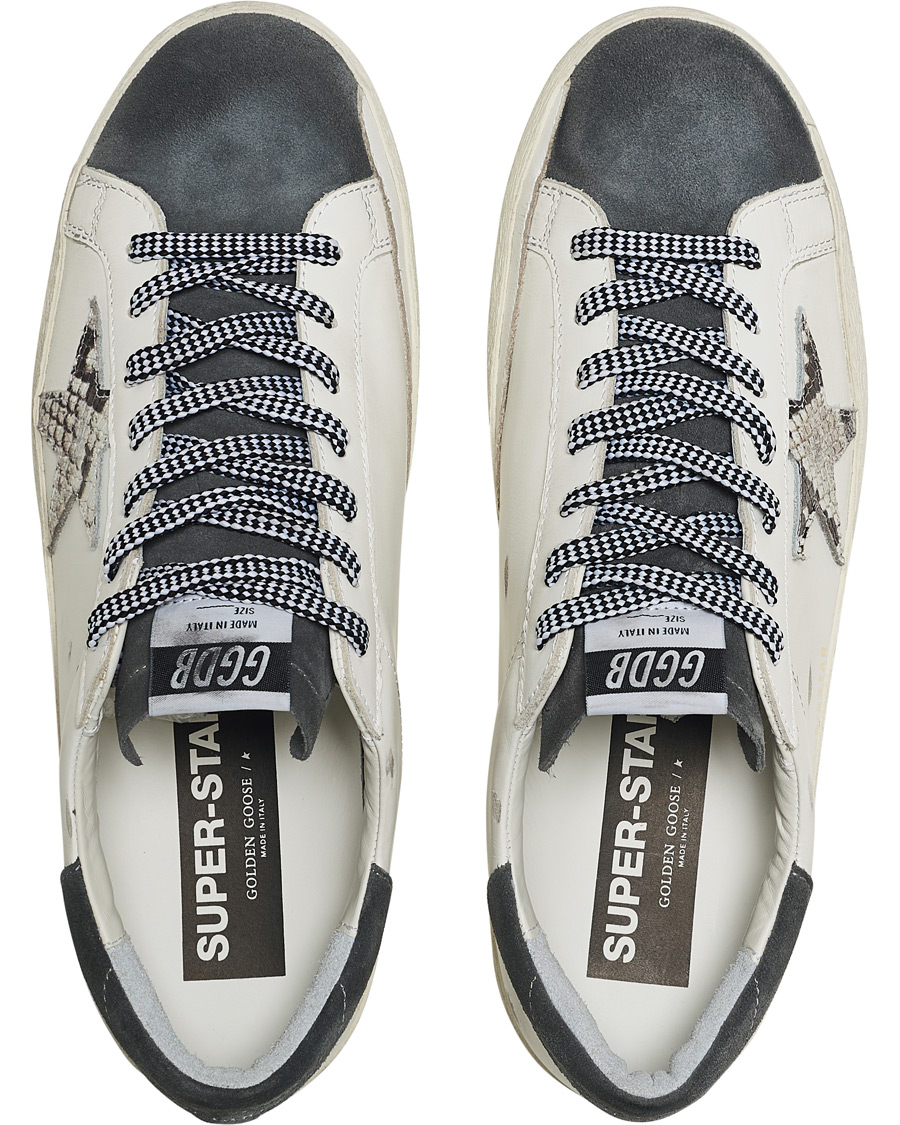 Herren | Golden Goose Deluxe Brand Super-Star Sneakers Black/White | Golden Goose | Deluxe Brand Super-Star Sneakers Black/White
