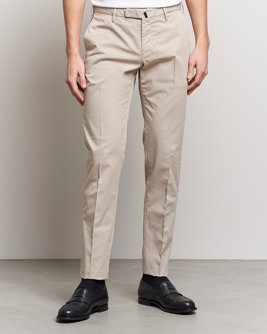 Herren |  | Incotex | Slim Fit Comfort Chinos Light Grey