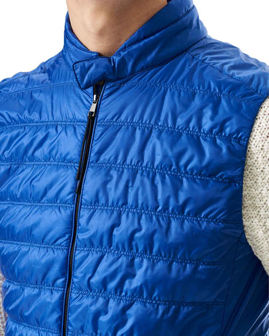 Herren | Jacken | Slowear | Nylon Padded Gilet Royal Blue