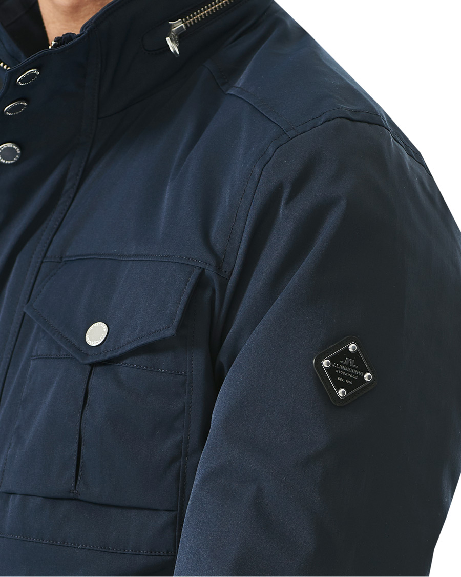 Herren | Jacken | J.Lindeberg | Bailey Field Jacket Navy