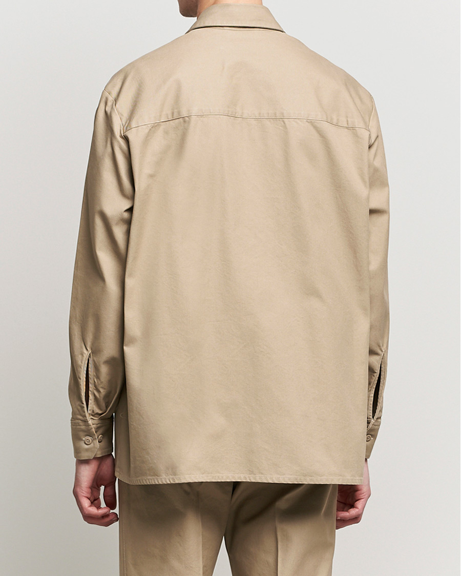 Herren | Hemden | J.Lindeberg | Daze Twill Overshirt Batique Khaki
