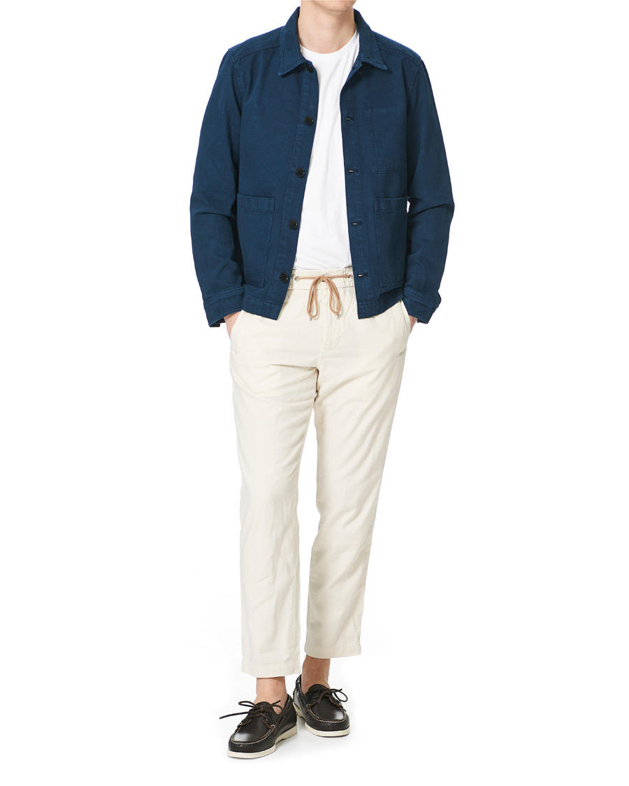 Herren | Hemden | J.Lindeberg | Lando Twill Work Overshirt Navy