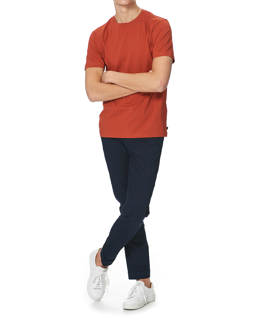 Herren | T-Shirts | J.Lindeberg | Sid Basic Tee Ketchup