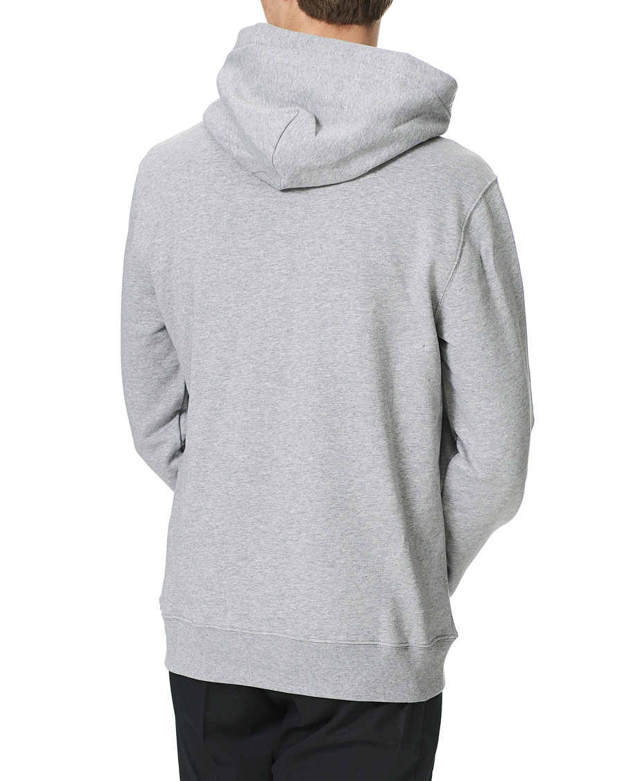 Herren | Pullover | J.Lindeberg | Throw Button Sweat Hoodie Mid Grey Melange