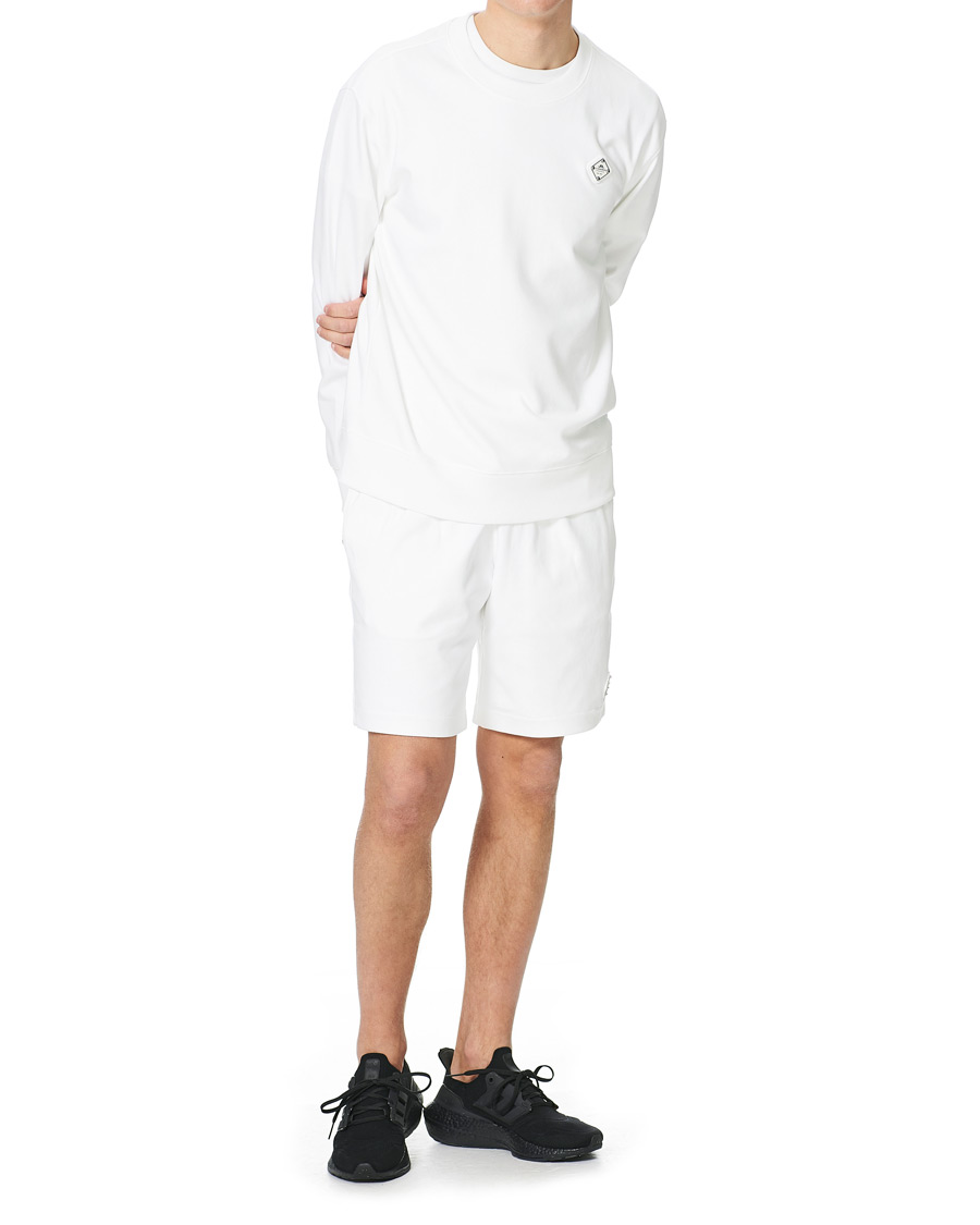 Herren | Pullover | J.Lindeberg | Ivar Interlock Logo Sweatshirt White