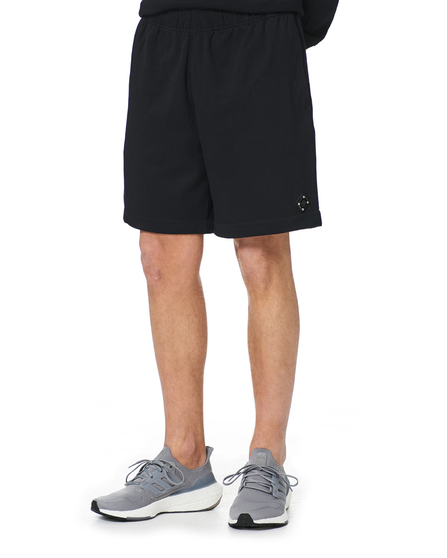 Herren | Shorts | J.Lindeberg | Ivar Interlock Logo Sweat Shorts Black