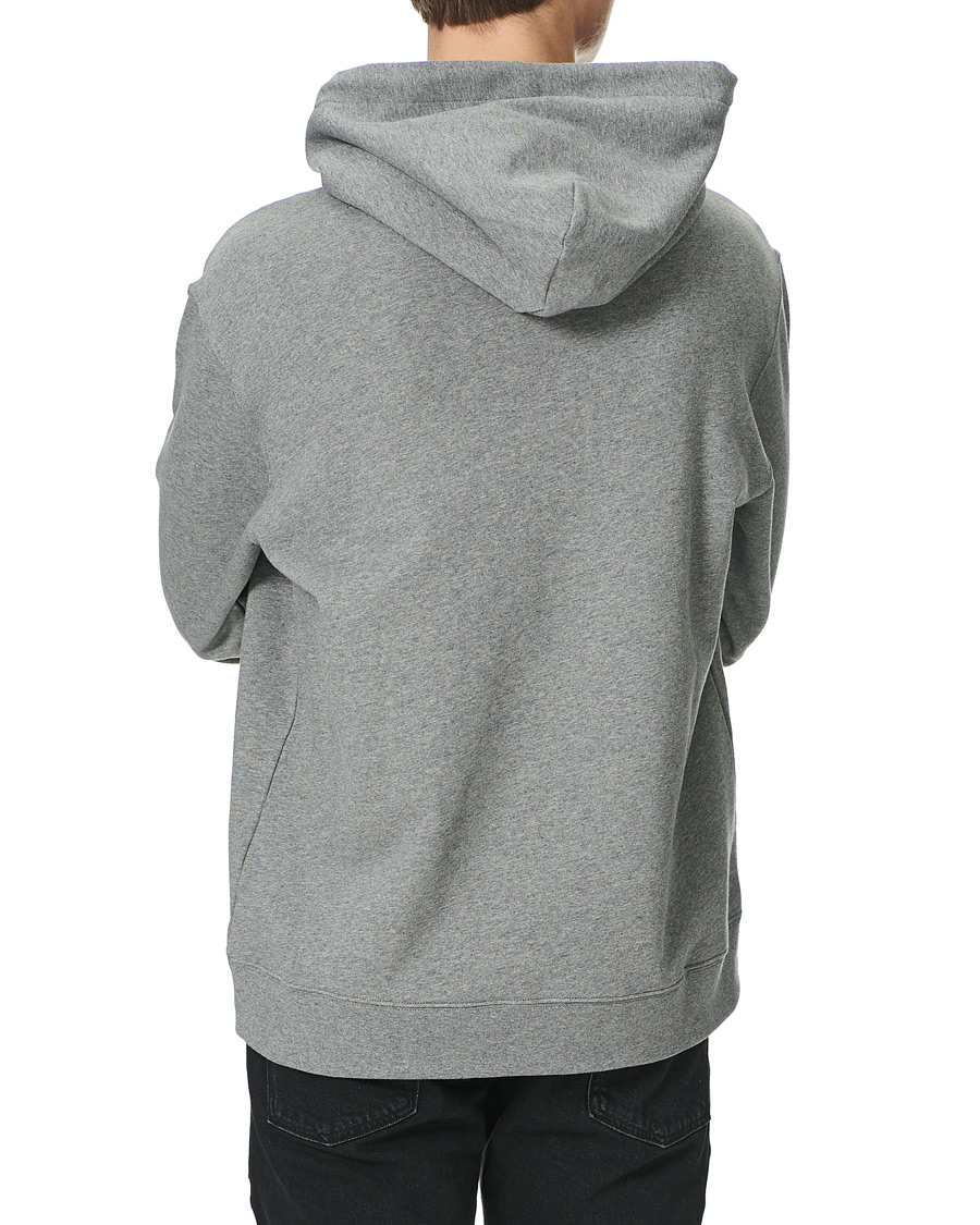 Herren | Pullover | J.Lindeberg | Tony Patch Hoodie Mid Grey Melange