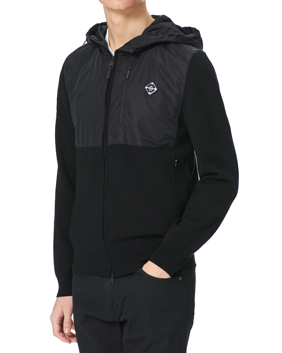 Herren | Pullover | J.Lindeberg | Bode Hybrid Hood Jacket Black