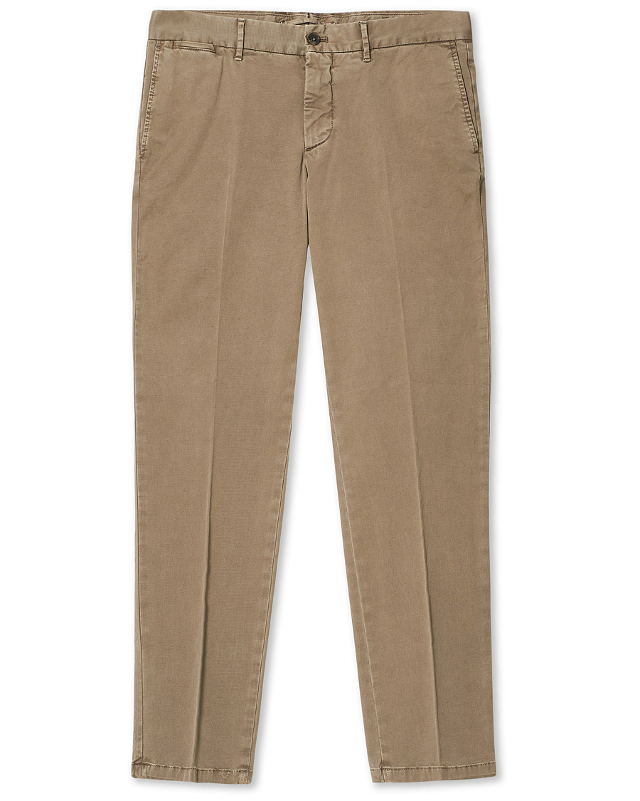 Herren | Hosen | J.Lindeberg | Chaze Garment Dye Stretch Pants Walnut