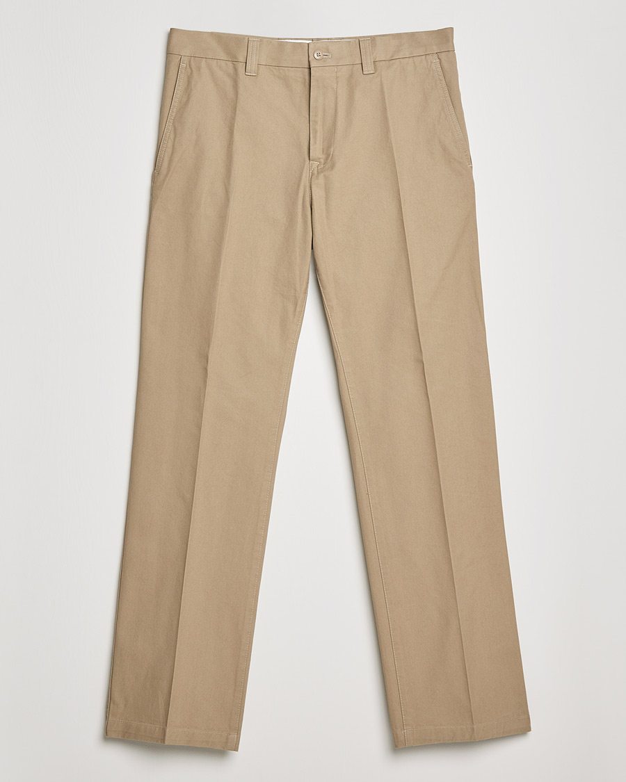 Herren | Hosen | J.Lindeberg | Dropper Twill Work Pants Batique Khaki