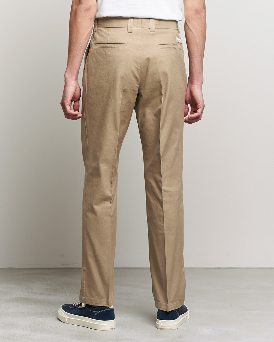 Herren | Hosen | J.Lindeberg | Dropper Twill Work Pants Batique Khaki