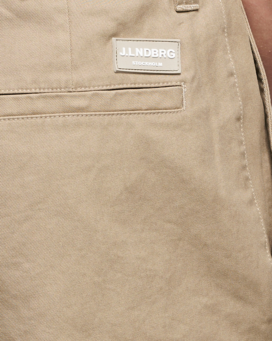 Herren | Hosen | J.Lindeberg | Dropper Twill Work Pants Batique Khaki