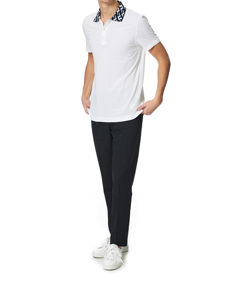 Herren | Poloshirts | J.Lindeberg | Karter Regular Fit Golf Polo White