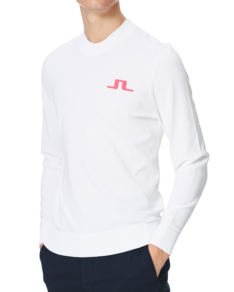 Herren | Pullover | J.Lindeberg | Gus Golf Sweater White
