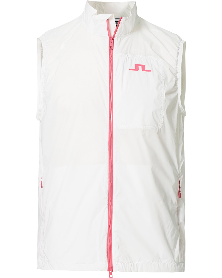 Herren | Pullover | J.Lindeberg | Ash Light Packable Golf Vest White