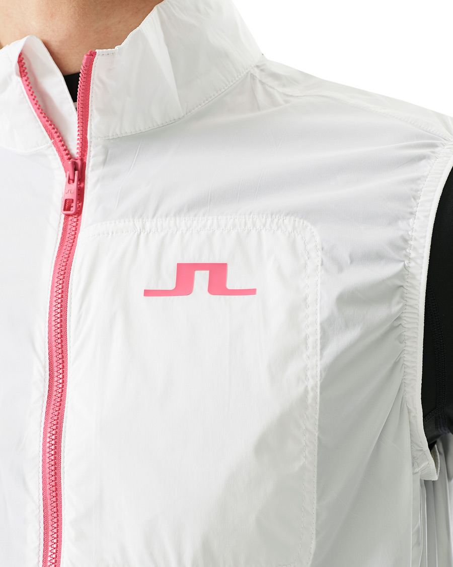 Herren | Pullover | J.Lindeberg | Ash Light Packable Golf Vest White