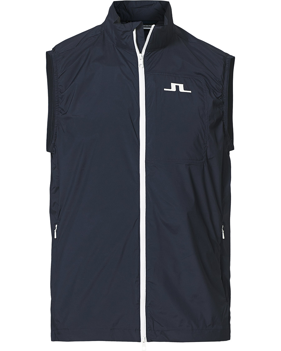 Herren | Pullover | J.Lindeberg | Ash Light Packable Golf Vest JL Navy