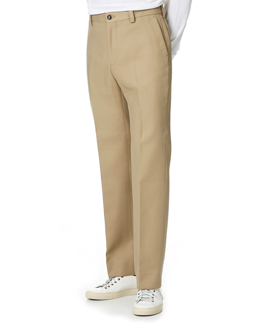 Herren | Hosen | J.Lindeberg | Haij Double Weaved Trousers Batique Khaki