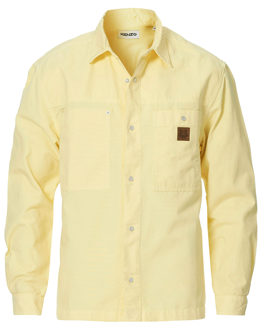 Herren | Hemden | KENZO | Snap Overshirt Bright Yellow