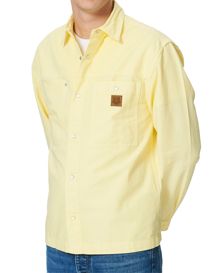Herren | Hemden | KENZO | Snap Overshirt Bright Yellow