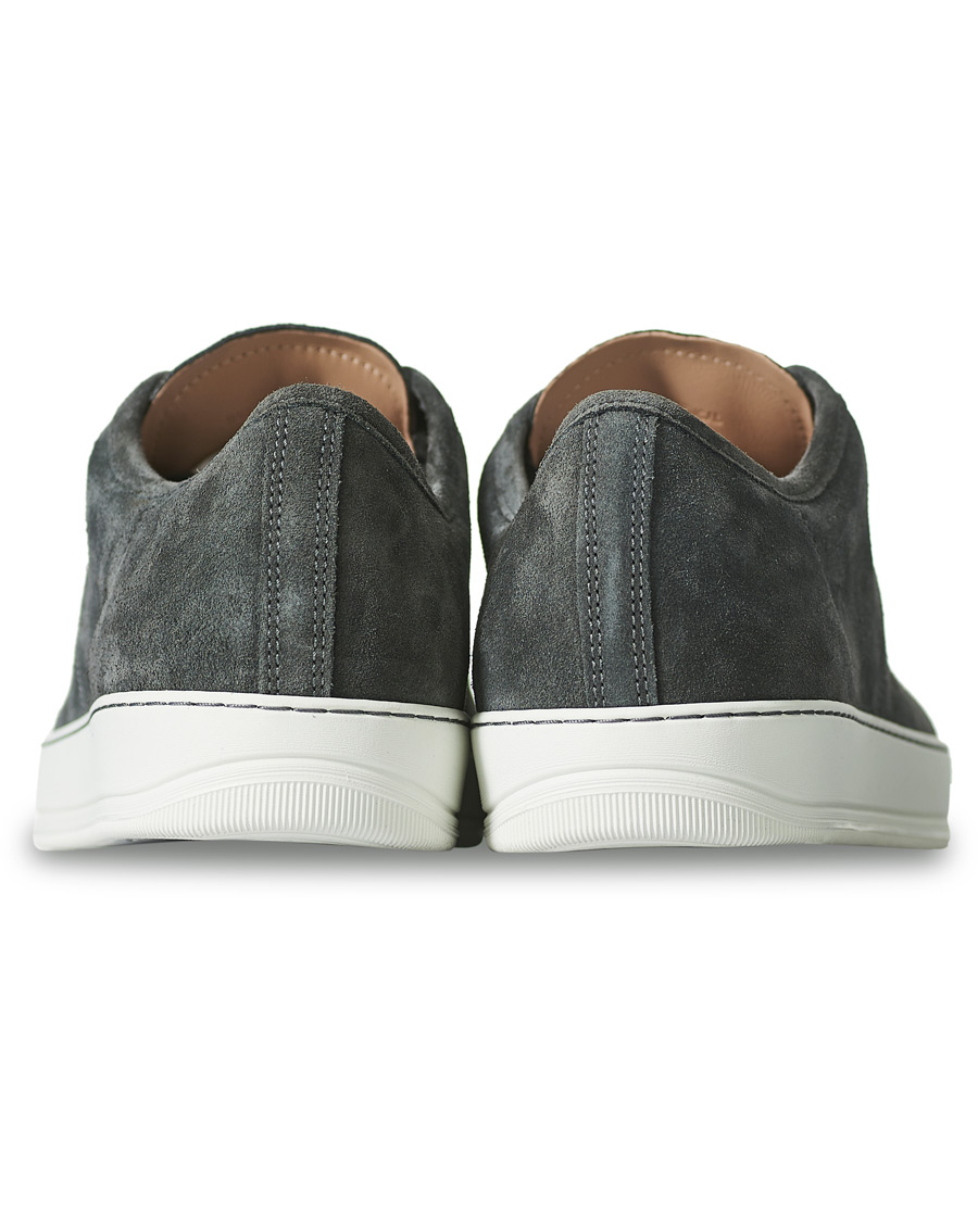 Herren | Lanvin Croc Cap Toe Sneaker Dark Grey | Lanvin | Croc Cap Toe Sneaker Dark Grey