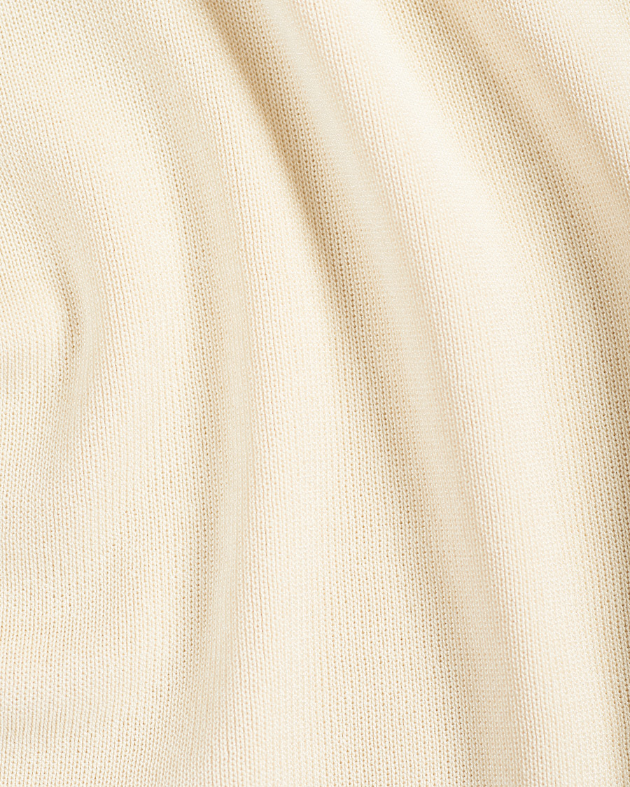 Herren | Poloshirts | Lanvin | Knitted Short Sleeve Polo Ecru
