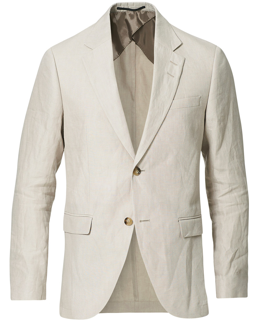 Herren | Sakkos | Tiger of Sweden | Jamonte Linen Blazer Dove Grey
