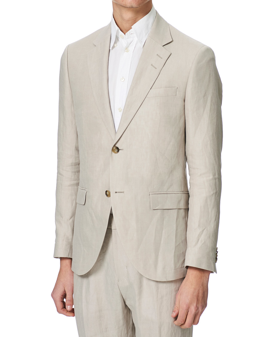 Herren | Sakkos | Tiger of Sweden | Jamonte Linen Blazer Dove Grey