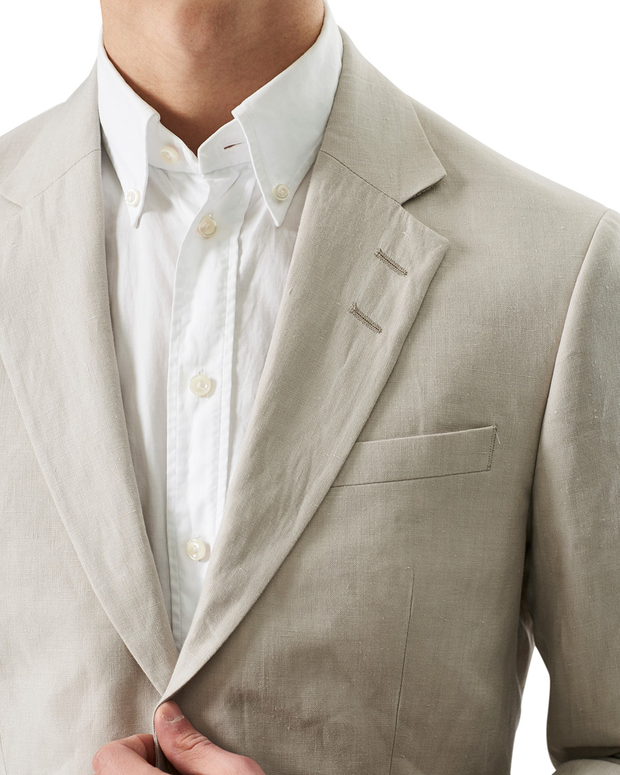 Herren | Sakkos | Tiger of Sweden | Jamonte Linen Blazer Dove Grey